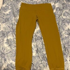 Lululemon Mustard Yellow Leggings
